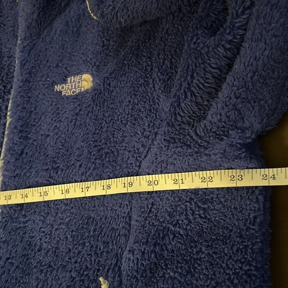 THE NORTH FACE Purple Sherpa Fleece, Full Zip Jacket, X Large - Picture 13 of 14